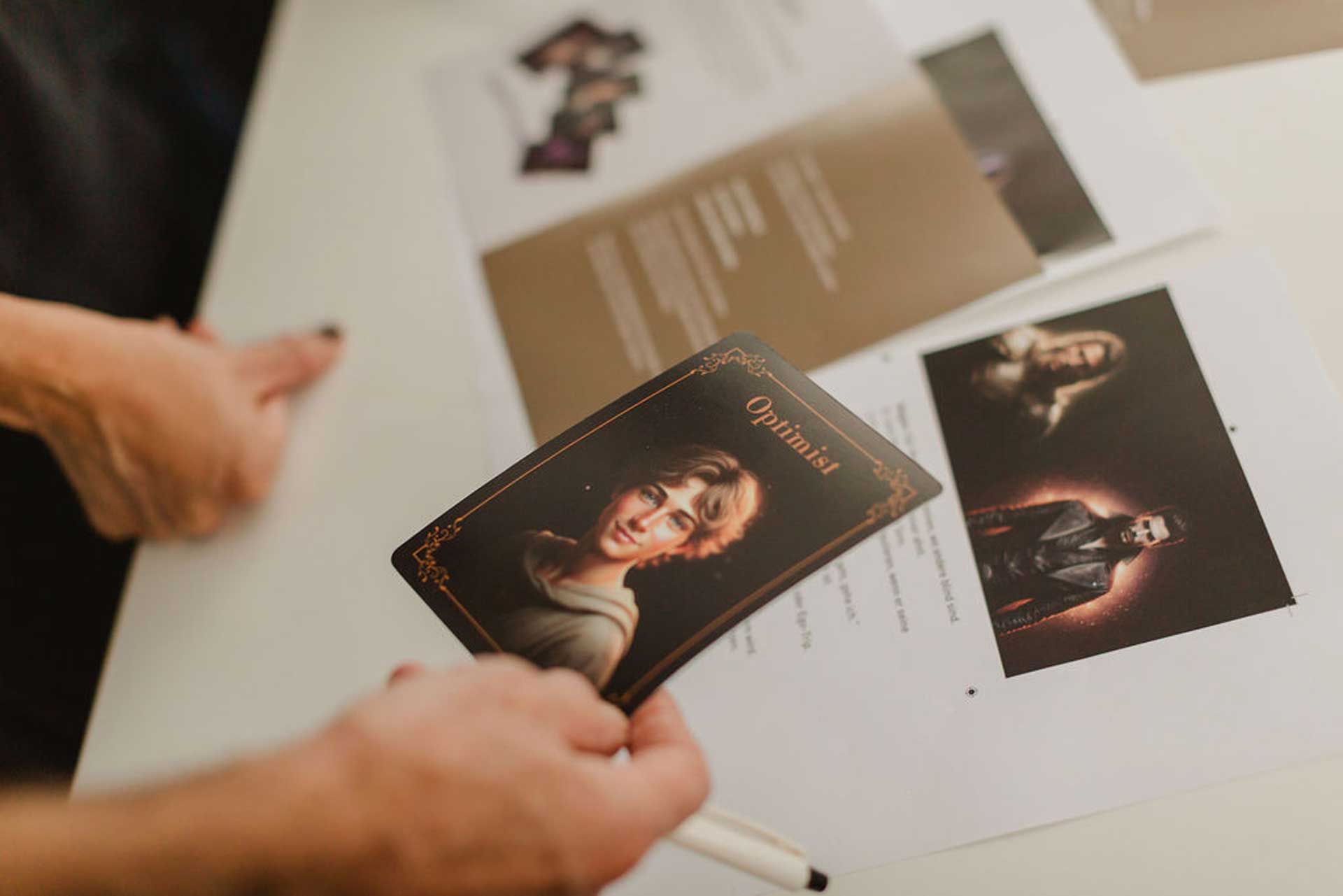 Archetypenkarten und Booklet